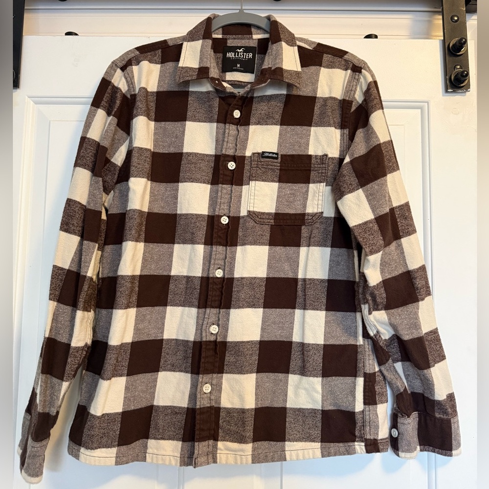 Hollister Men's Plaid Flannel Shirt